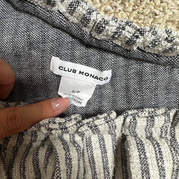 Club Monaco One Shoulder Ruffle Top Small - Picture 6 of 6